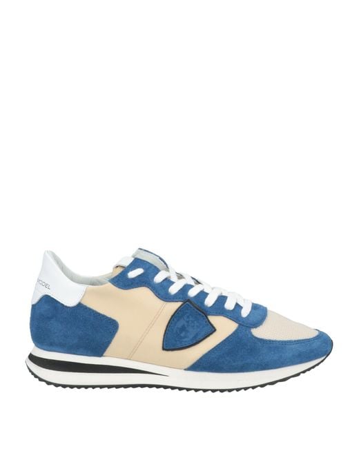 Philippe Model Blue Trainers for men