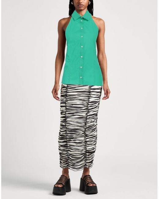 Top MSGM en coloris Green