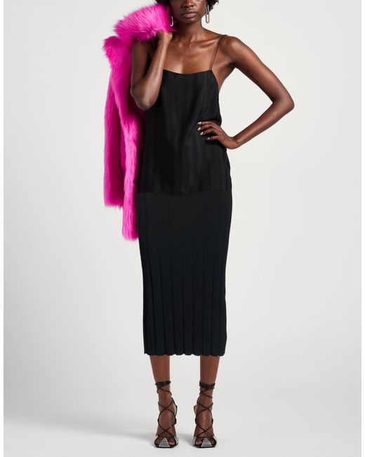 Blugirl Blumarine Black Midi Skirt