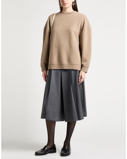 Max Mara Brown Sweater Virgin Wool, Cashmere, Polyamide
