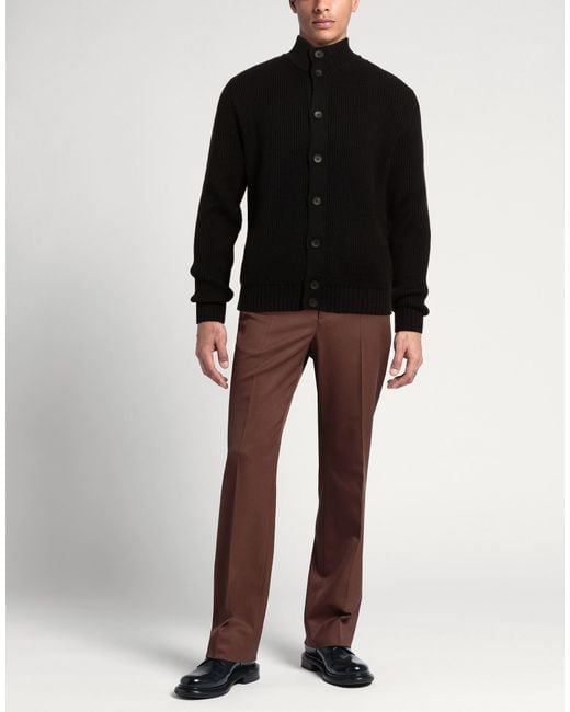 FILIPPO DE LAURENTIIS Black Cardigans for men