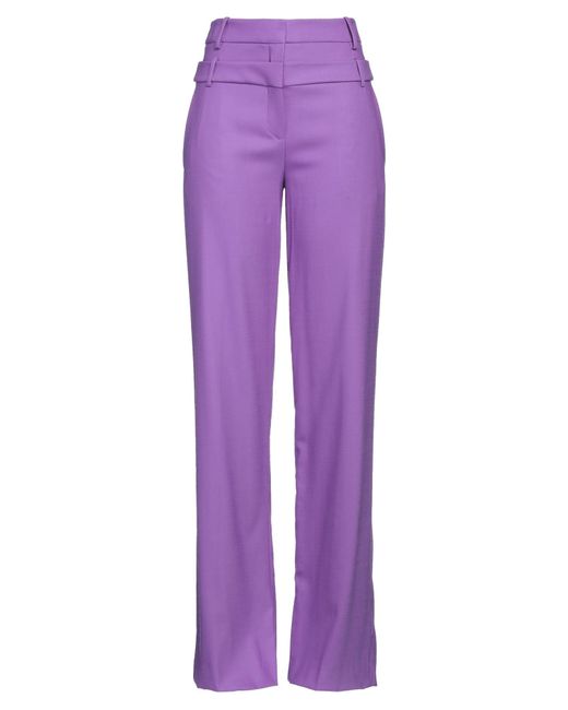 David Koma Purple Trouser