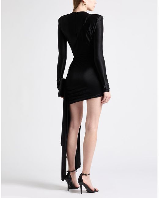 Alexandre Vauthier Black Mini-Kleid