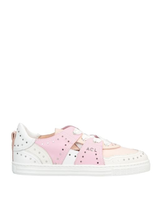 Agl Attilio Giusti Leombruni Pink Sneakers