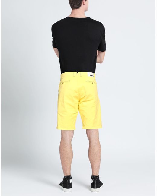 Berna Yellow Shorts & Bermuda Shorts for men