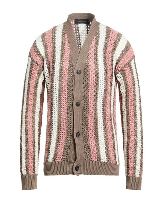 Tagliatore Pink Cardigans for men