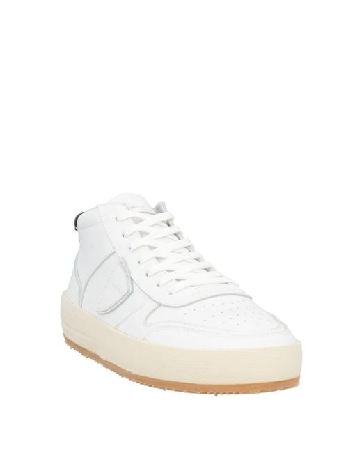 Philippe Model White Sneakers for men