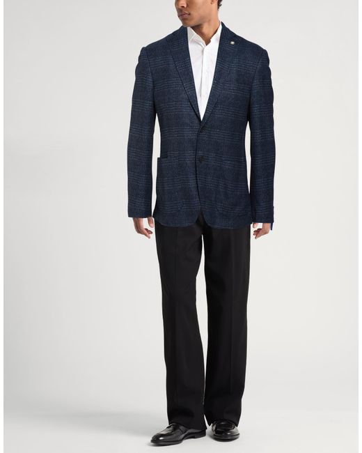 Manuel Ritz Blue Blazer for men