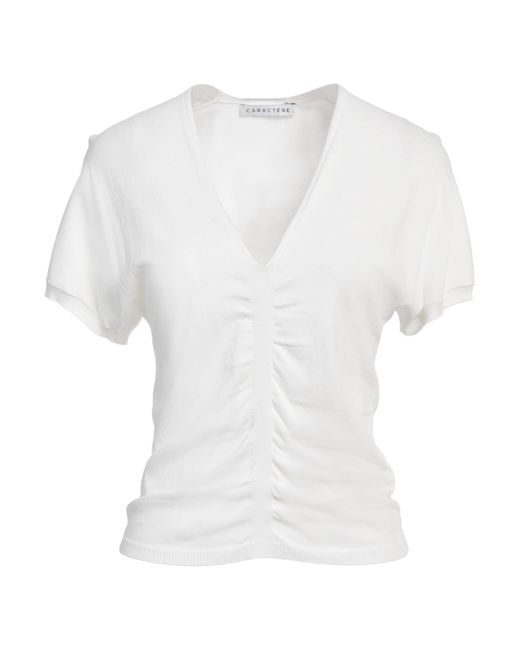 Pullover di Caractere in White