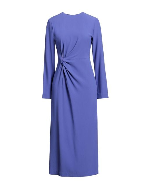 Liviana Conti Blue Midi Dress