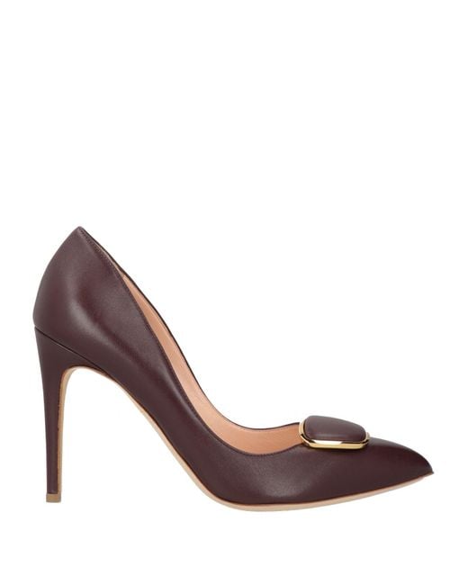 Rupert Sanderson Brown Pumps Leather