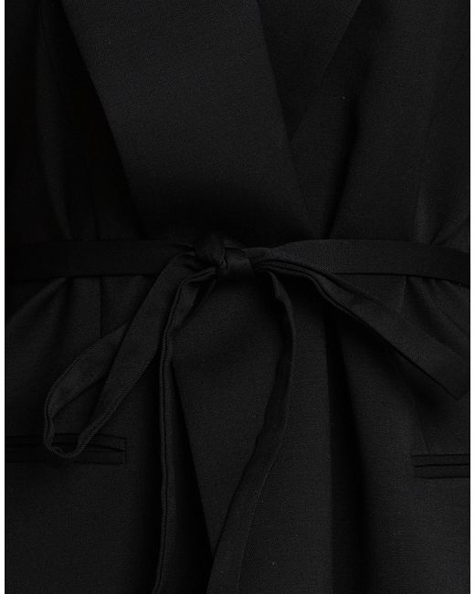MEIMEIJ Black Jacket Wool, Polyester, Elastane, Acetate