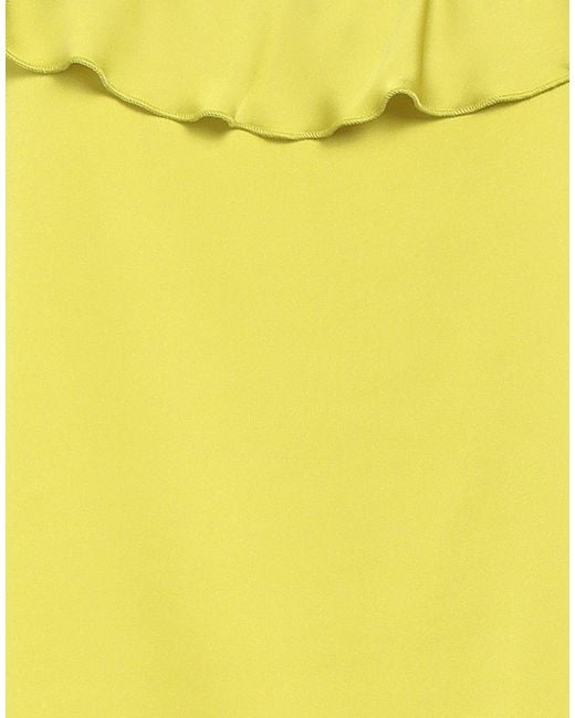 Rebel Queen Yellow Top Polyester, Elastane