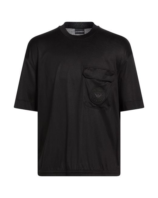 Emporio Armani Black T-Shirt for men