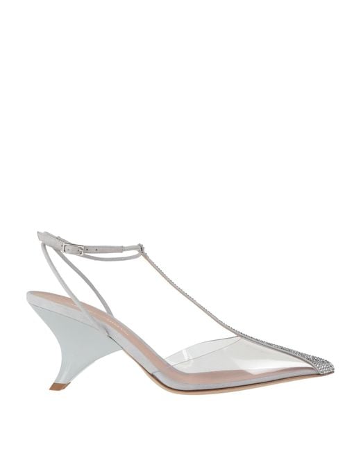 Emporio Armani White Pumps