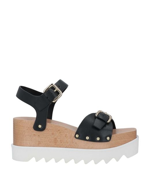 Stella McCartney Black Sandals