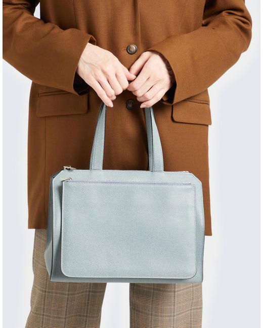 Valextra Blue Handbag