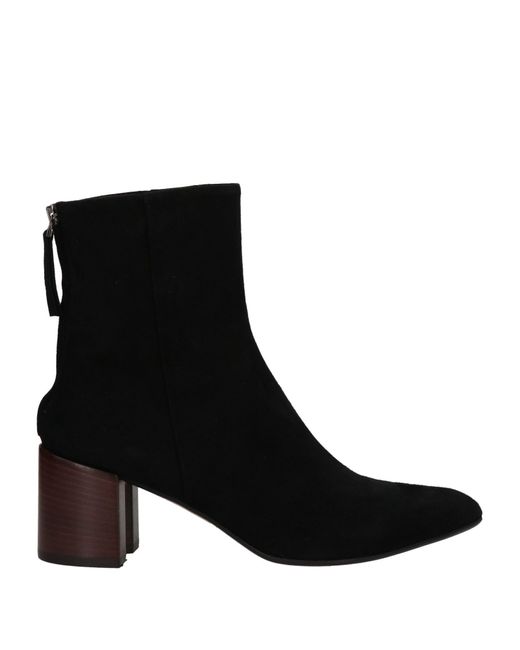 Theory Black Ankle Boots