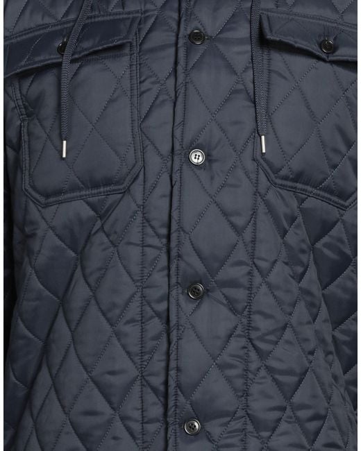 Daniele Alessandrini Blue Down Jacket for men