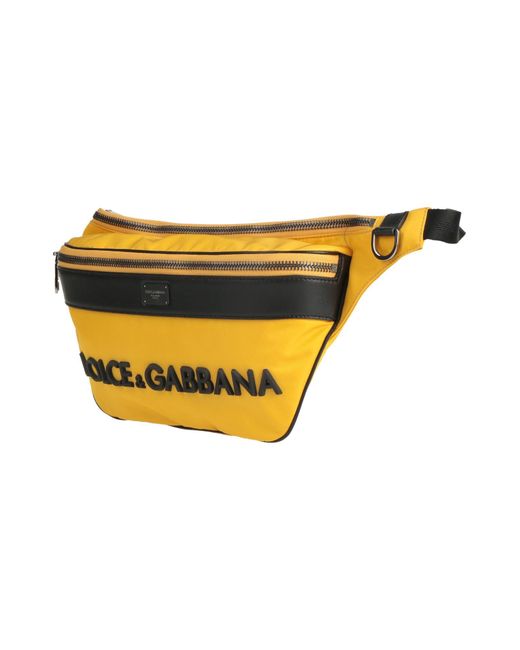 Dolce & Gabbana Yellow Belt Bag for men