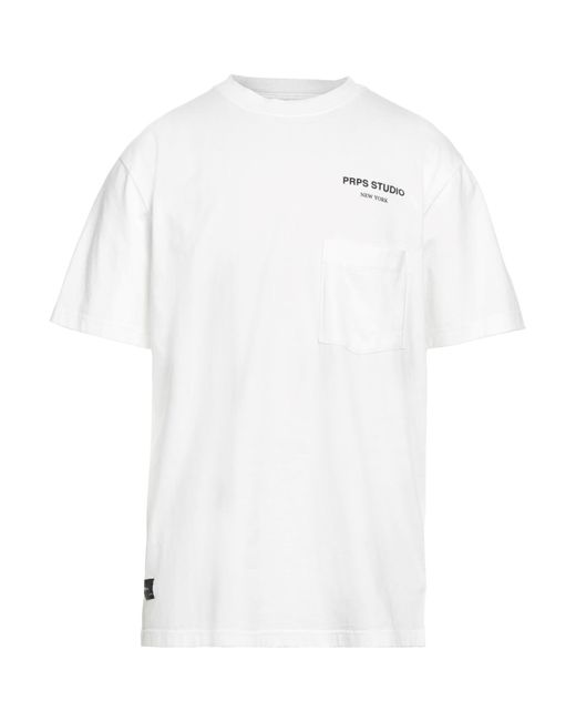 PRPS White T-shirt for men