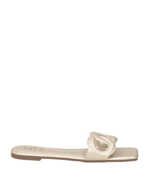 Toy G. Natural Sandals
