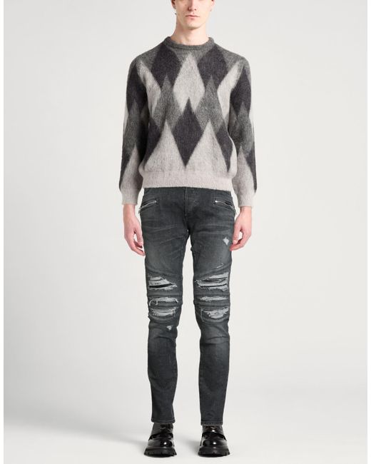 Balmain Gray Jeans for men