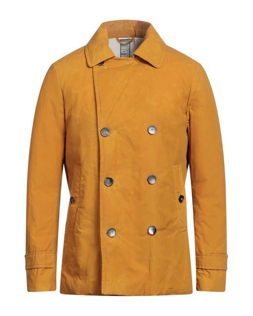 L'IMPERMEABILE Yellow Coat for men