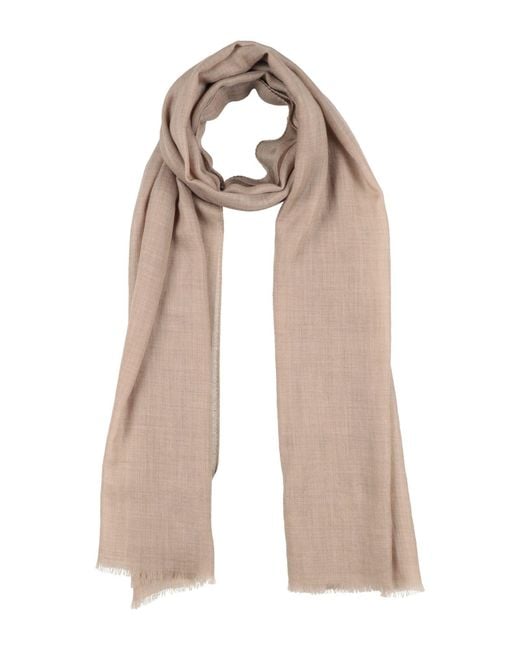 Dunhill Natural Sand Scarf Cashmere for men
