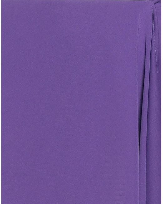 Dondup Purple Mini Skirt Polyester