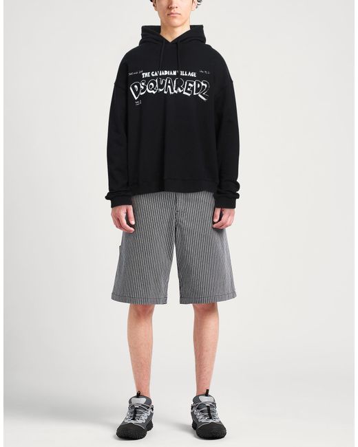 DSquared² Black Sweatshirt for men