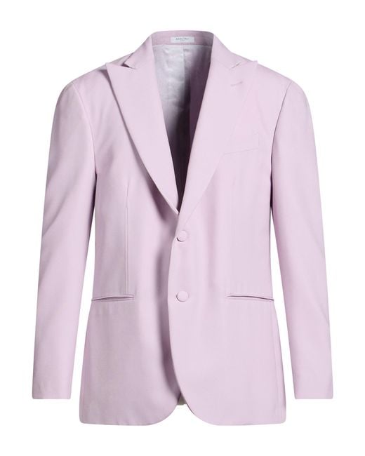 Boglioli Purple Blazer Virgin Wool for men