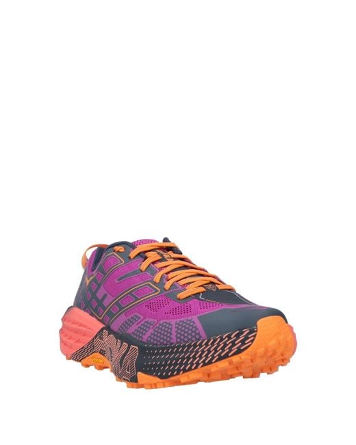 Hoka One One Purple Sneakers Textile Fibers for men