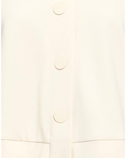 MEIMEIJ Natural Jacket Viscose, Polyamide, Elastane, Polyester