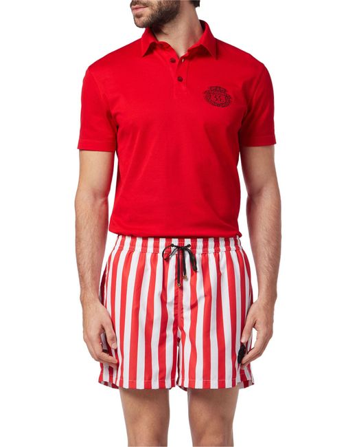 Pantalones de playa Billionaire de hombre de color Red