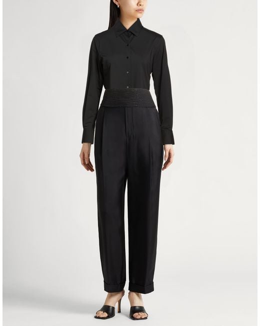 Xacus Black Shirt Polyamide, Elastane