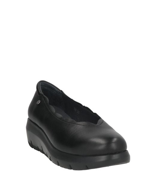 Stonefly Black Pumps Leather
