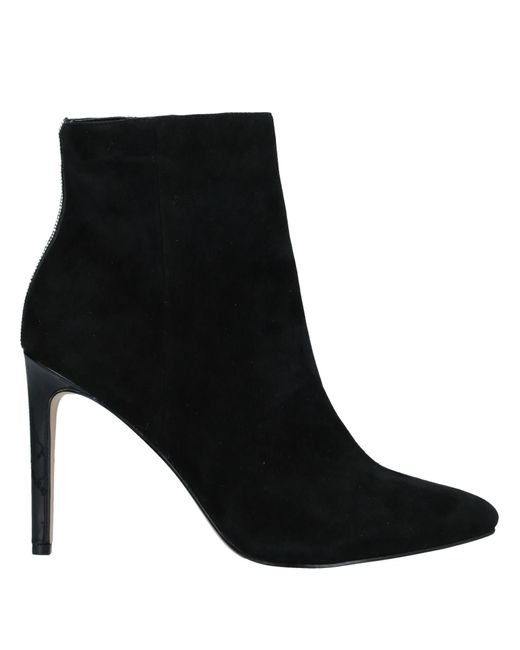 Botines De Caña Alta Guess de color Black