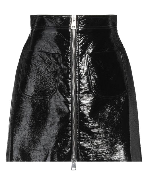 Sara Battaglia Black Mini Skirt