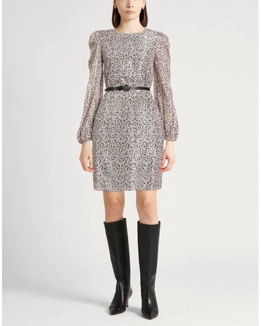 Liu Jo Gray Mini-Kleid