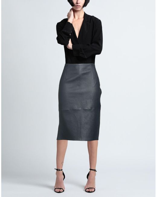 Desa Nineteenseventytwo Gray Midi-Rock
