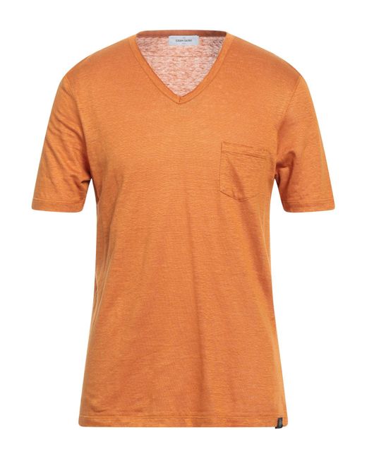 Gran Sasso Orange T-shirt for men