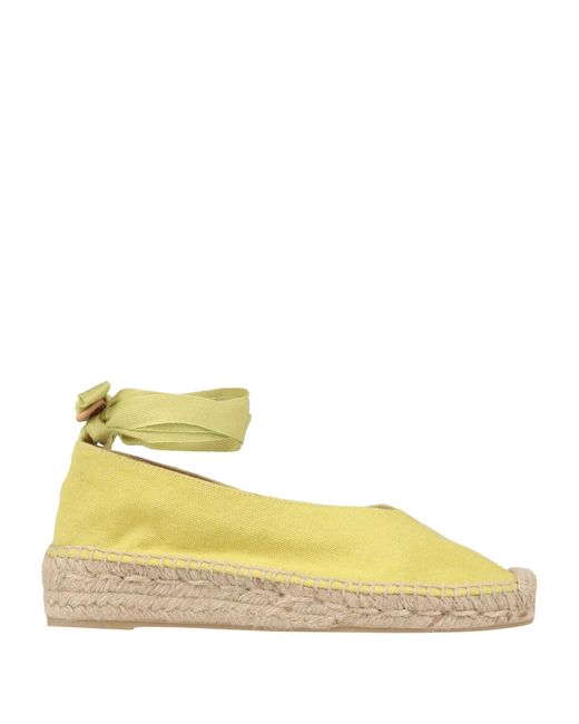 Castaner Yellow Espadrilles