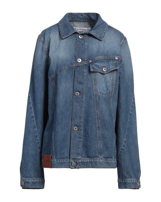 J.W. Anderson Blue Jeansjacke/-mantel