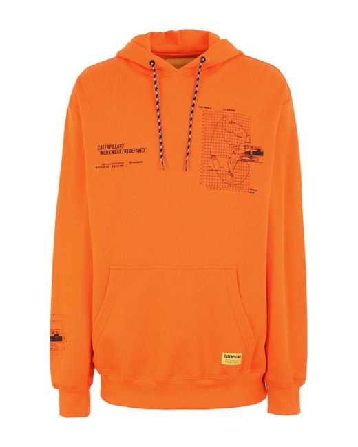 cat workwear hoodie