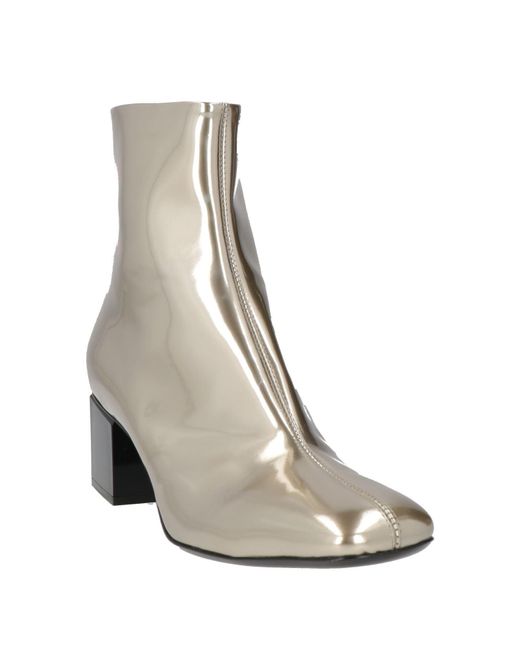 Agl Attilio Giusti Leombruni White Ankle Boots Leather