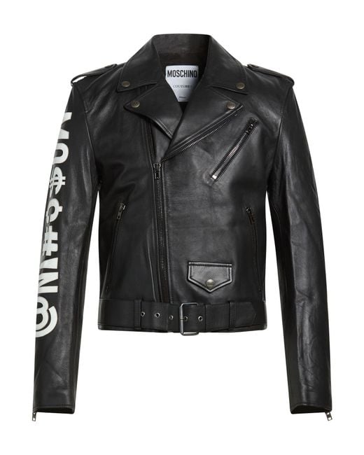 Moschino Black Jacket for men