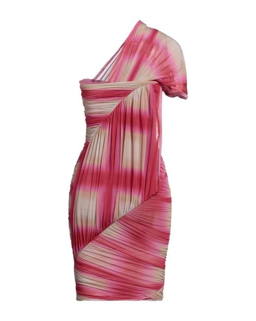 Rick Owens Pink Mini Dress