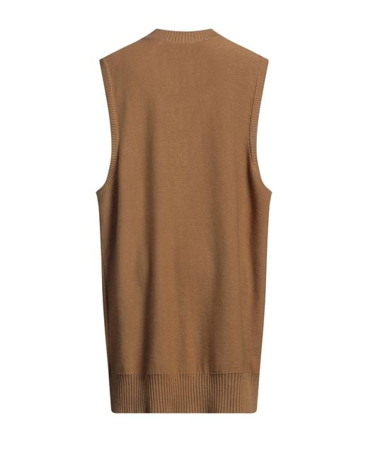 MM6 by Maison Margiela Brown Mini Dress