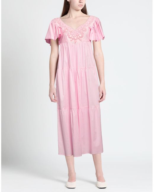 Jijil Pink Maxi Dress